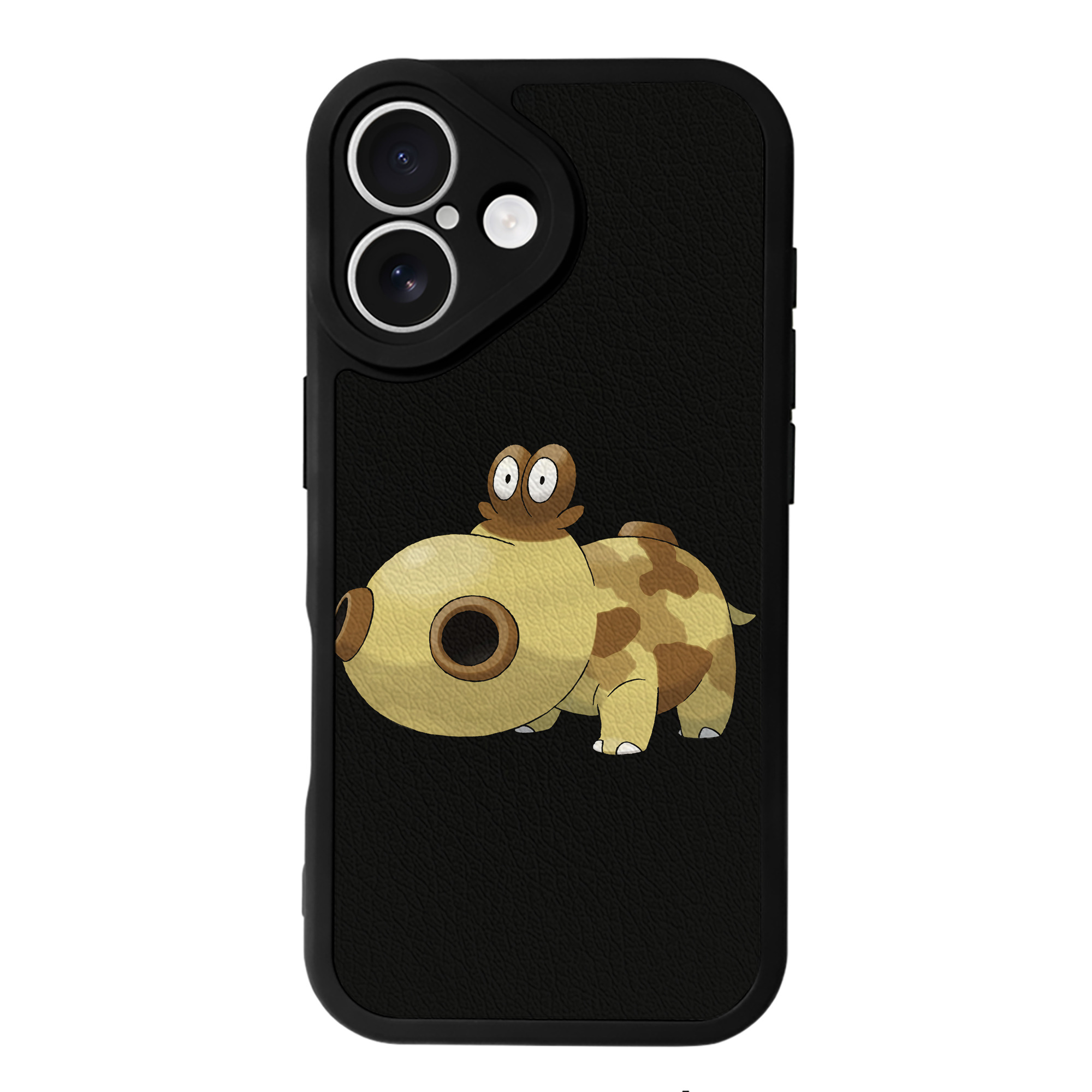 （画像用） ポケットモンスター Pokémon 【iPhone 16シリーズ対応】シリコンスマホケース（レザー調） 材質：シリコン